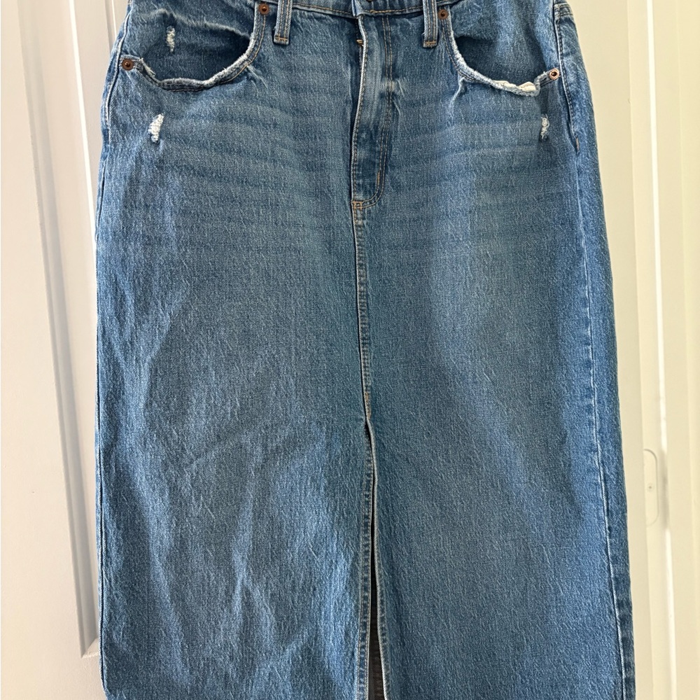 Universal Thread Blue Denim Skirt